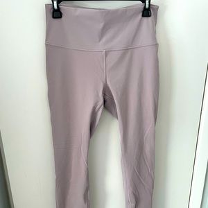 Lululemon high waisted leggings, full length.